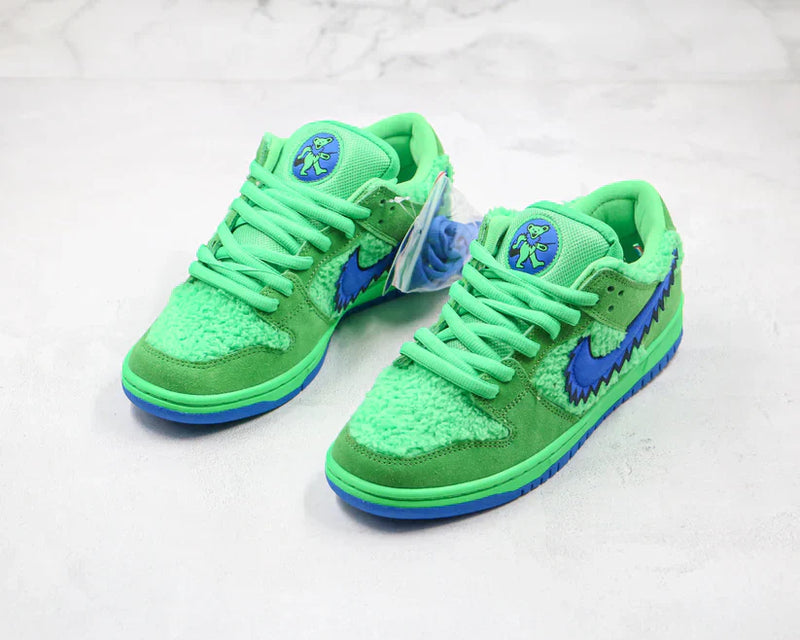 Nike SB Dunk Low Grateful Dead Bears Green–Clássico