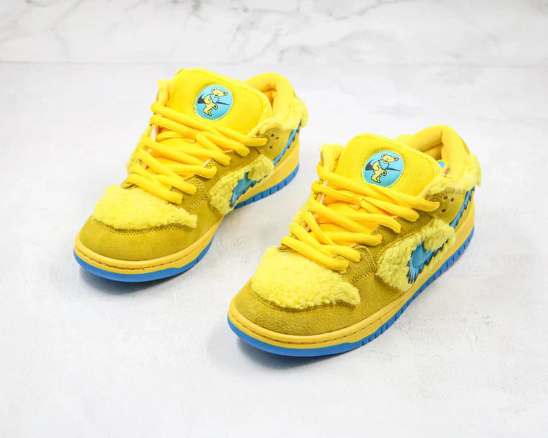 Nike SB Dunk Low Grateful Dead Bears Opti Yellow–Exclusivo