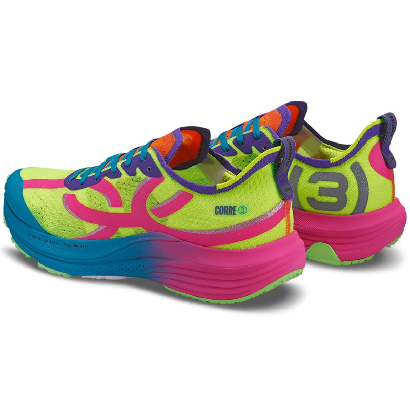 Corre 3 VerdeAzulRosa–Confortável