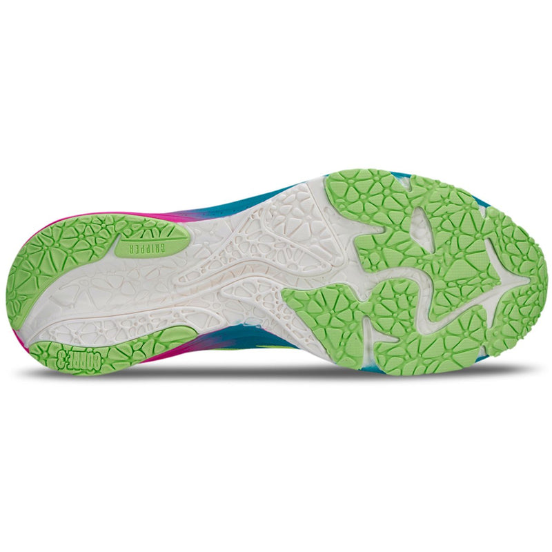 Corre 3 VerdeAzulRosa–Confortável