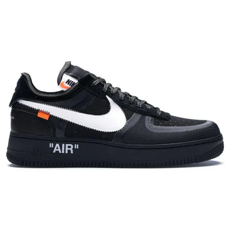 Nike Air force 1 Low Off White Black White–Confortável