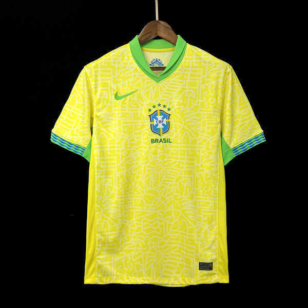 Camisa Brasil - 2324 - Amarela–Clássico