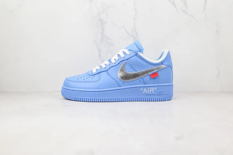 Nike Air Force 1 low off-white mca blue–Clássico