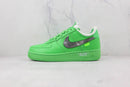 Nike Air force 1 Low Off White Light Green Spark–Premium