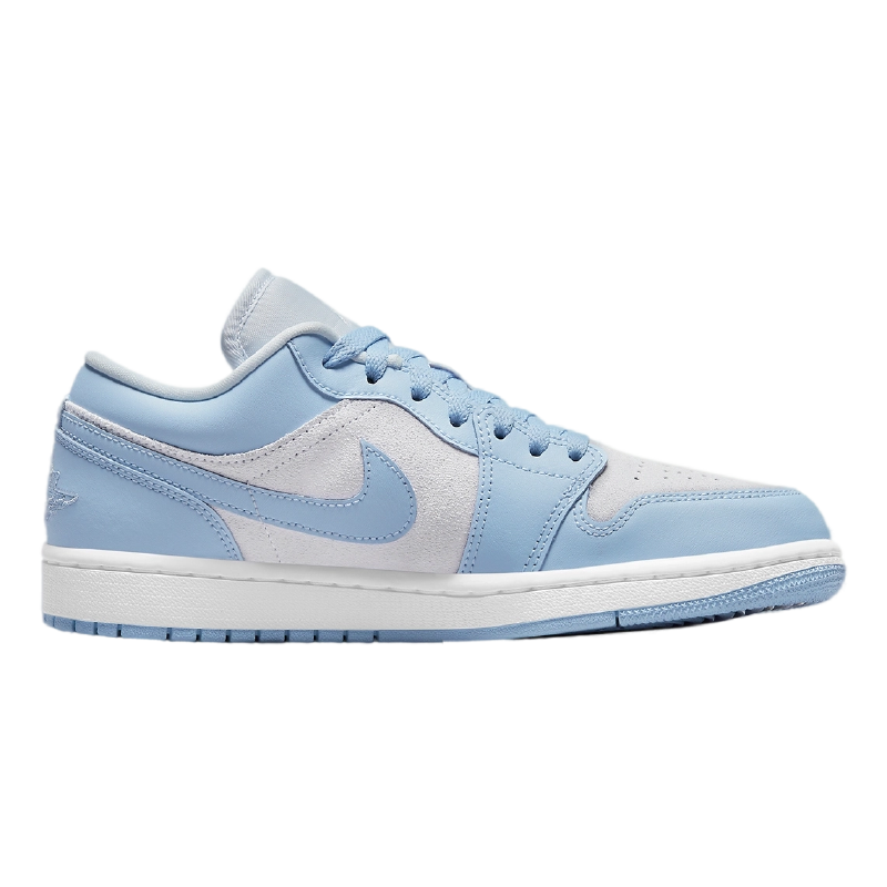 Jordan 1 Low University Blue–Confortável
