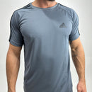 Camiseta Dry Fit III Listras Ombro–Elegante