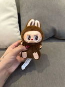 Pelcia Labubu Bear Labubu Pop Mart Pequeno Pelcia Amarela–Elegante