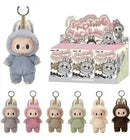 Chaveiro Real Labubu V1 V2 Blind Box Sit Party Action Popmar–Premium