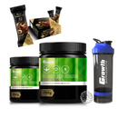 Kit 2 creatina coqueteleira brinde CHOCOLATE FIT - DISPLAY C 8UN–Elegante