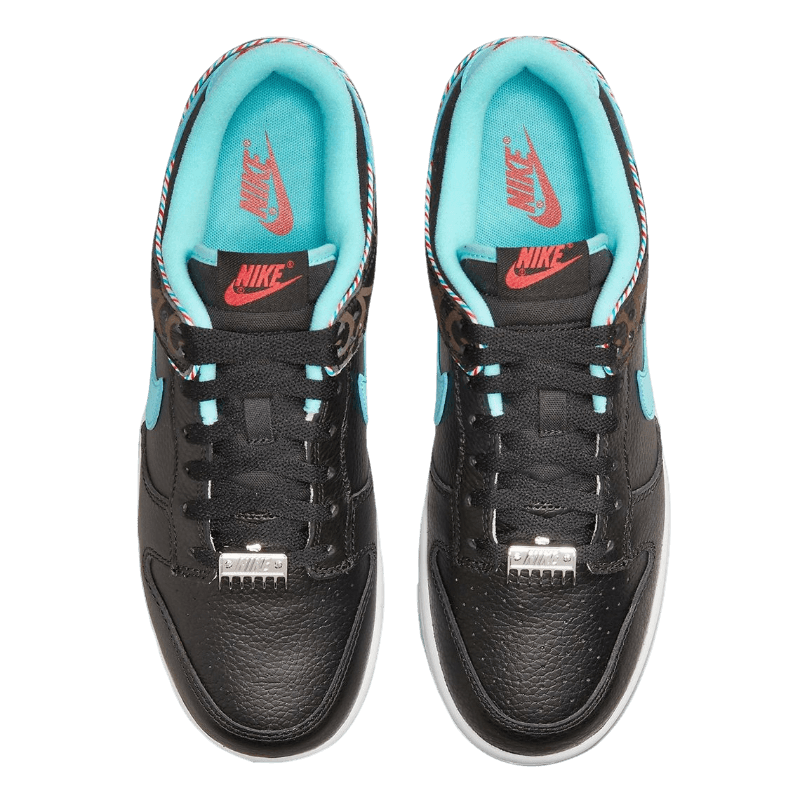Dunk Low Barber Shop Black–Confortável