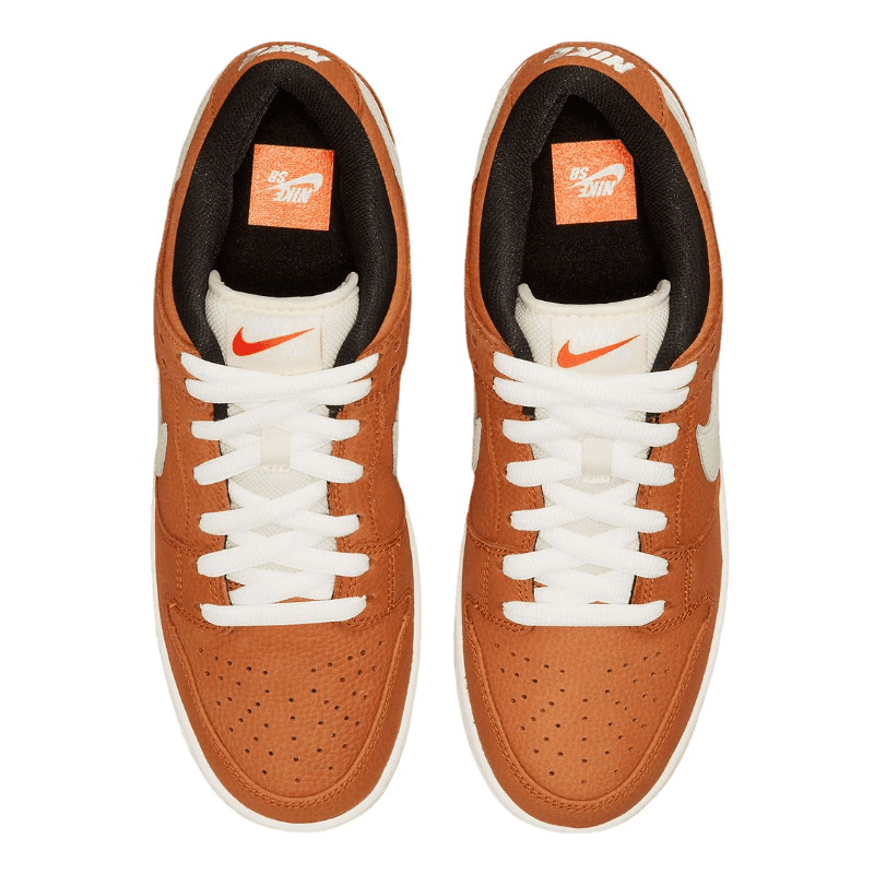 Dunk Low SB Dark Russet–Confortável