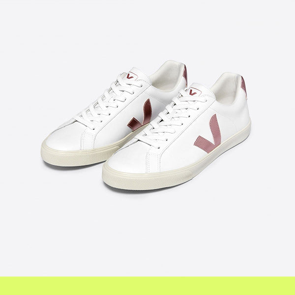 ESPLAR LEATHER WHITE PINK–Exclusivo