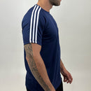 Camiseta Dry Fit III Listras Ombro–Elegante