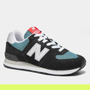 574 V2 - PretoAzul–Exclusivo