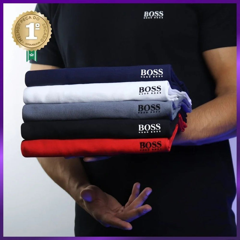 Camiseta ALGODO Premium Hugo Boss–Exclusivo