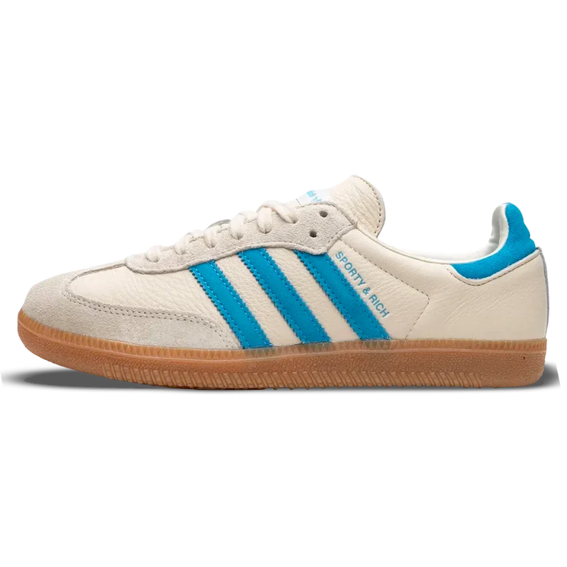 Samba OG x Sporty Rich Cream Blue–Premium