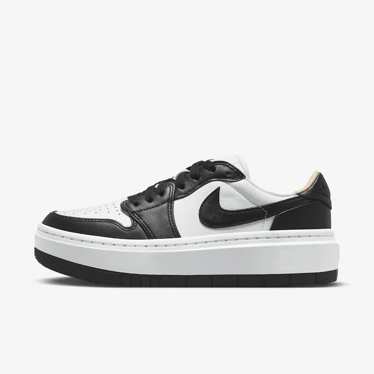 Air Jordan 1 Elevate Low Black White–Confortável
