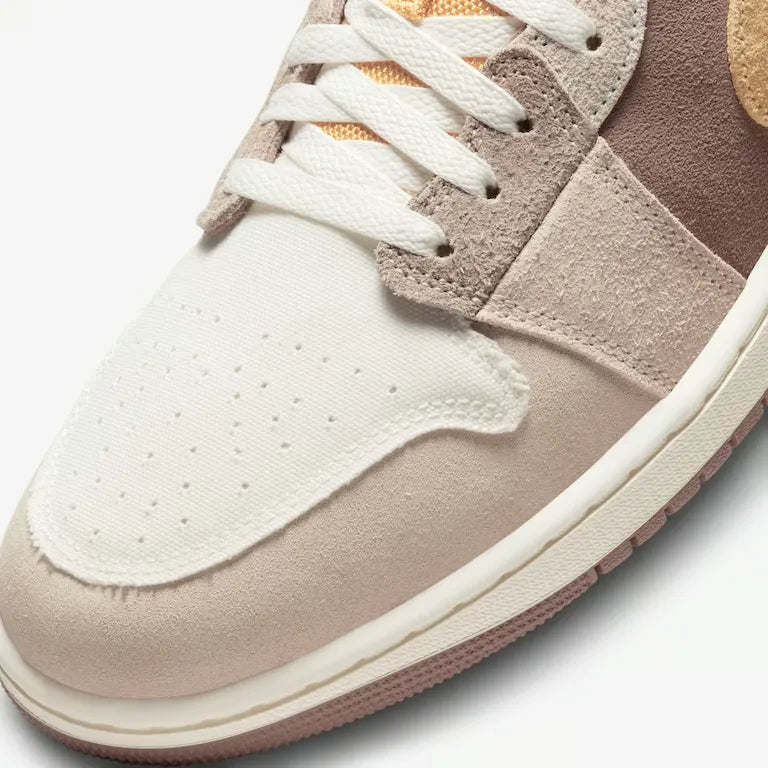 Air Jordan 1 Low Craft Inside Out Taupe Haze–Clássico