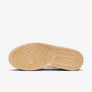 Air Jordan 1 Low Pale Vanilla White Yellow Ochre–Confortável