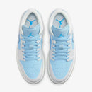Air Jordan 1 Low Reverse Ice Blue–Confortável