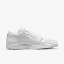 Air Jordan 1 Low Triple White–Confortável
