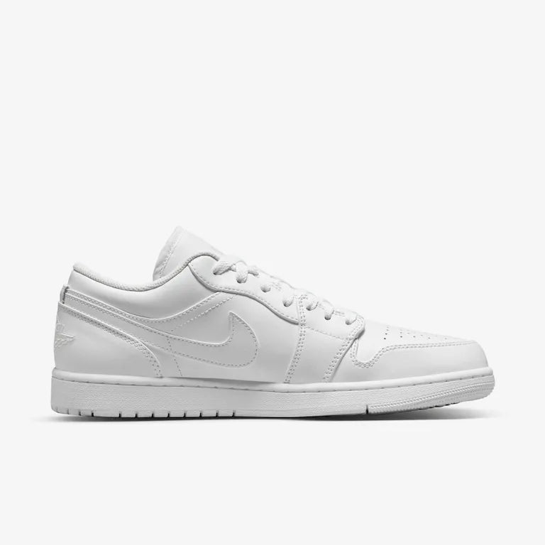 Air Jordan 1 Low Triple White–Confortável