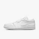 Air Jordan 1 Low Triple White–Confortável