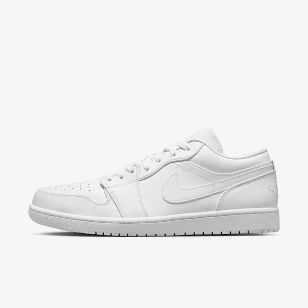 Air Jordan 1 Low Triple White–Confortável
