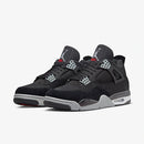 Air Jordan 4 Black Canvas–Premium