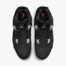Air Jordan 4 Black Canvas–Premium