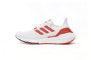 Ultraboost 22 - White Vivid Red–Clássico