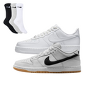 Clssico Shadow Dunk Low Pro 3 Meias–Premium