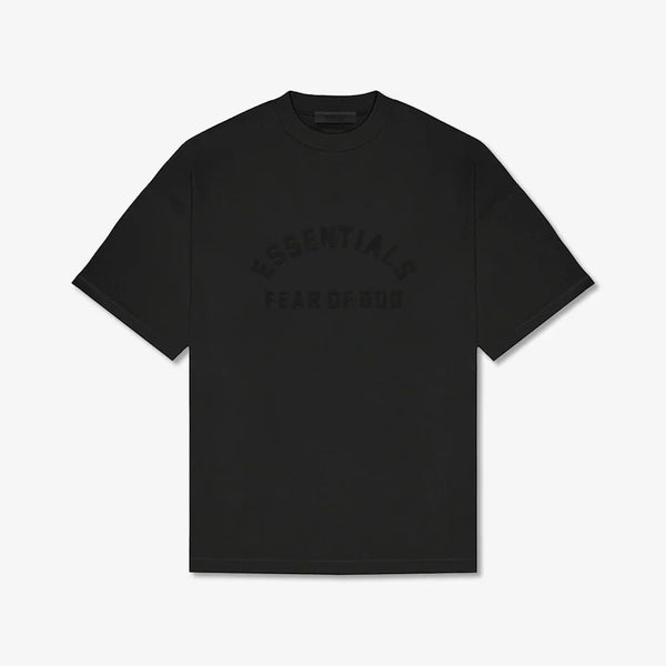 Camiseta Fear Of God Essentials Heavy Black–Confortável