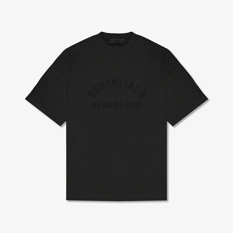 Camiseta Fear Of God Essentials Heavy Black–Confortável