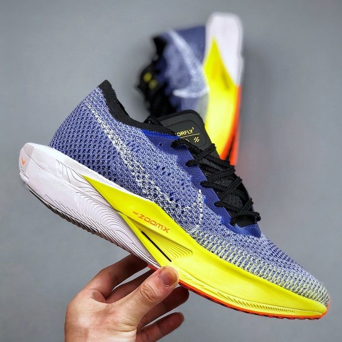 Air Zoom X Vaporfly Next3 Blue Yellow–Confortável