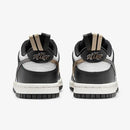 Dunk Low BlackWhite Metallic–Confortável