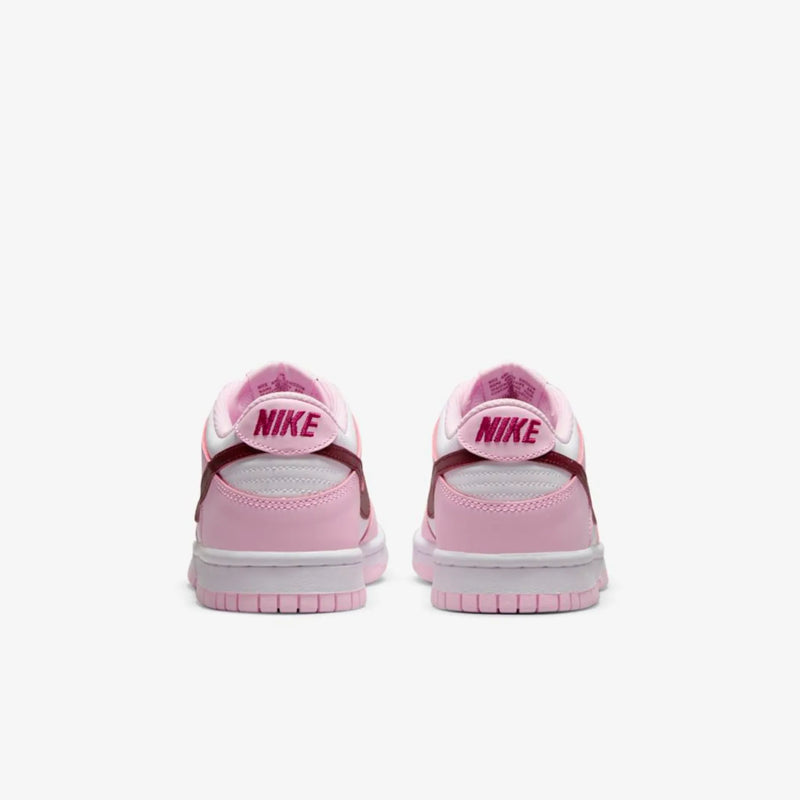 Dunk Low Pink Red White–Premium