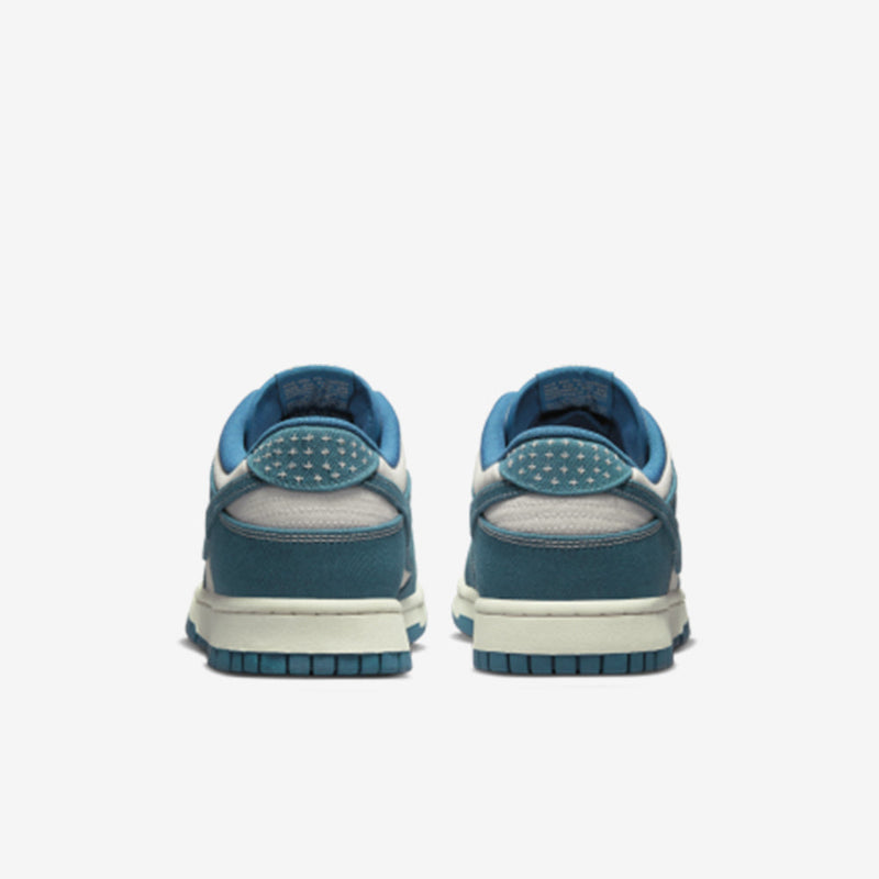 Dunk Low Sashiko Industrial Blue–Elegante