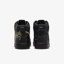 SB Dunk High FAUST Black Gold–Elegante