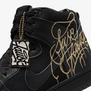 SB Dunk High FAUST Black Gold–Elegante