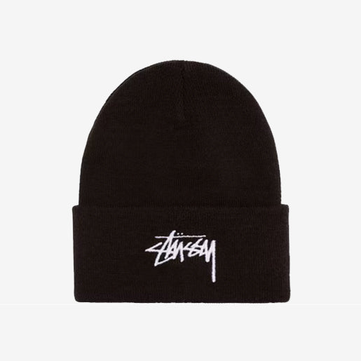 Gorro x Stussy NRG Cuffed QS Black–Clássico