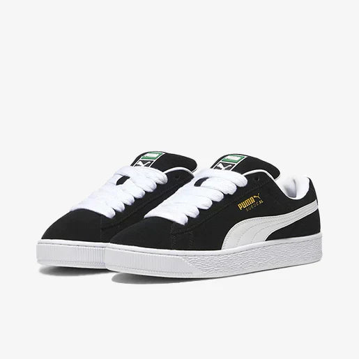 Suede XL Black White–Elegante