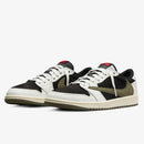 Travis Scott x Air Jordan 1 Low Olive–Confortável