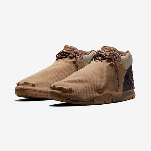Travis Scott x Air Trainer Archeo Brown and Rusty Pink–Clássico